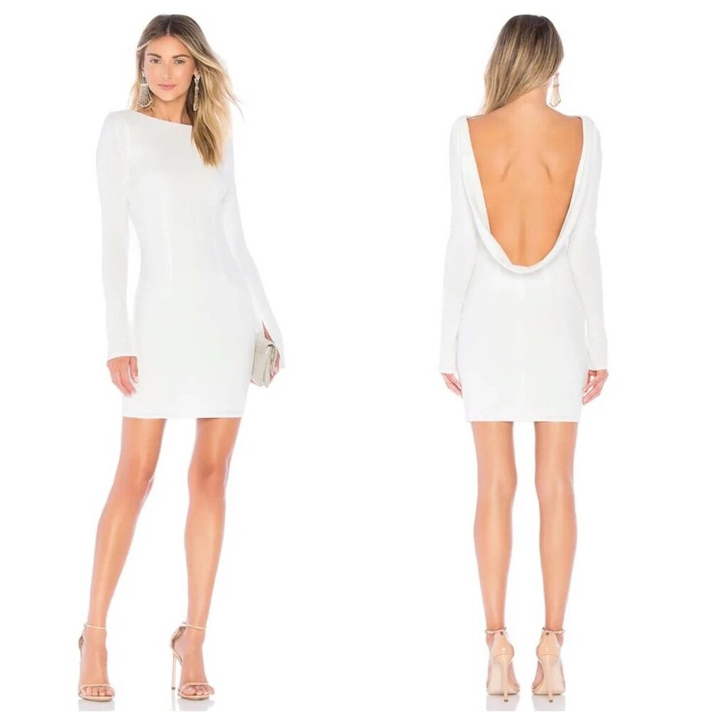 Katie May Glisten Dress in Ivory Size S
